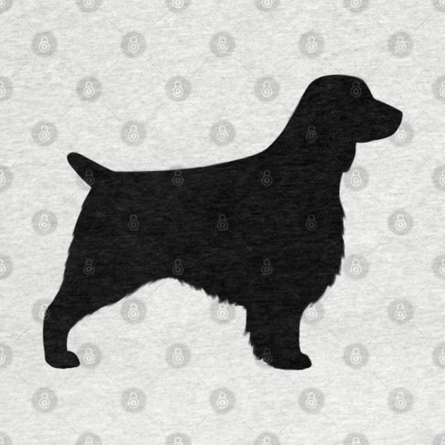 Welsh Springer Spaniel Silhouette by Coffee Squirrel